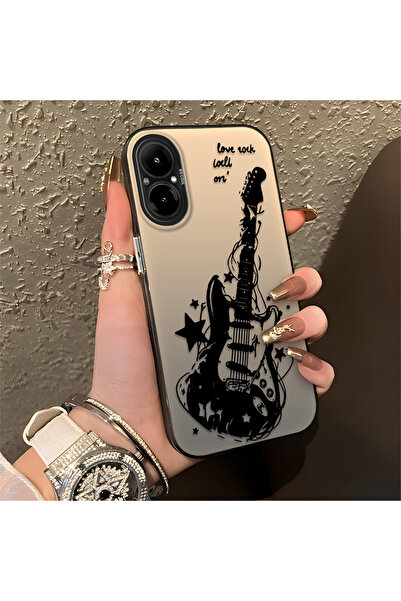 Hontinga حافظة هاتف Realme C67 متوافقة مع حافة السيليكون الصلبة ومضادة للسقوط...