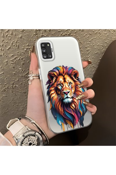 Hontinga حافظة هاتف سامسونج جالاكسي A31 متوافقة مع الحافة السيليكونية الصلبة ...