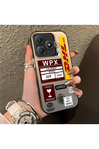 Hontinga حافظة هاتف Realme Note 60 متوافقة مع الحواف السيليكونية الصلبة والمض...