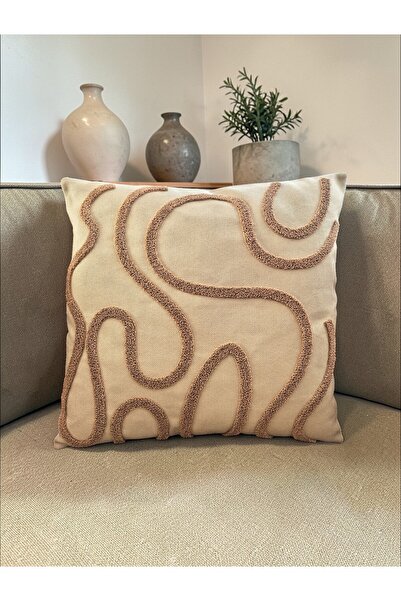 nunuteks evinizi renklendirin Bohemian Style Punch Embroidered Throw Pillow C...