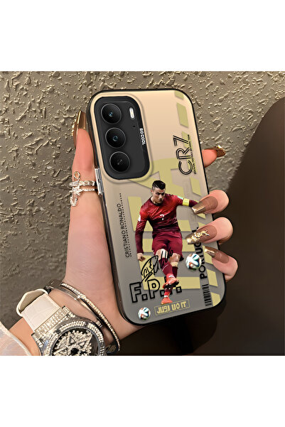 Hontinga حافظة هاتف ريلمي 14x متوافقة مع الحواف السيليكونية الصلبة والمضادة ل...