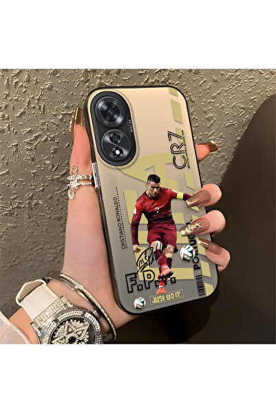 Hontinga حافظة هاتف OPPO A60 متوافقة مع الحواف السيليكونية الصلبة والمضادة لل...