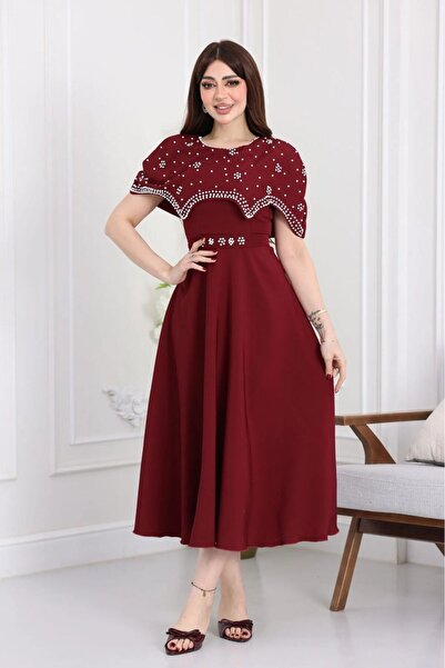 DR فستان نسائي ميد خامه الباربي