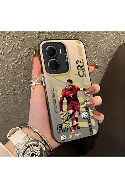 Hontinga حافظة هاتف Vivo Y16 متوافقة مع الحواف السيليكونية الصلبة والمضادة لل...