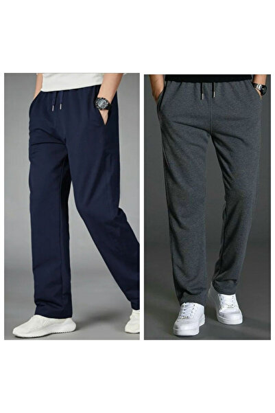 GOLSREY 2 Li Men's Cropped Leg Sweatpants (Regenerated Fabric)