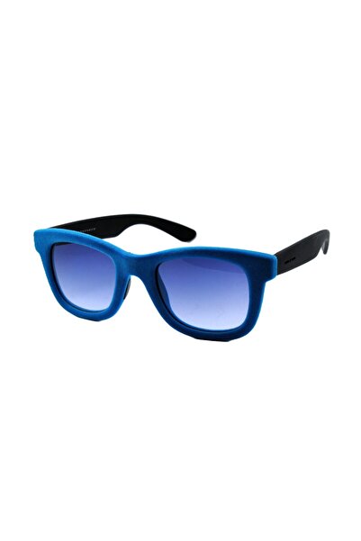 Italia Independent 0090V 46 027 Blue Velvet Wayfarer Blue Unisex Sunglasses
