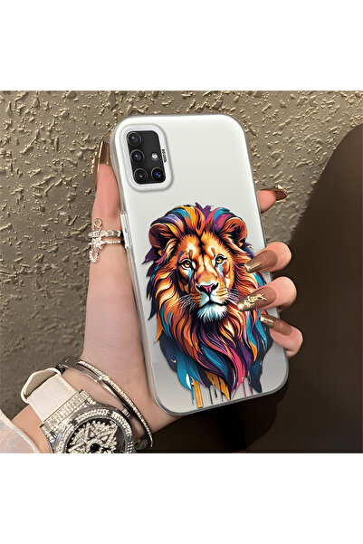 Hontinga حافظة هاتف سامسونج جالاكسي A51 متوافقة مع الحافة السيليكونية الصلبة ...