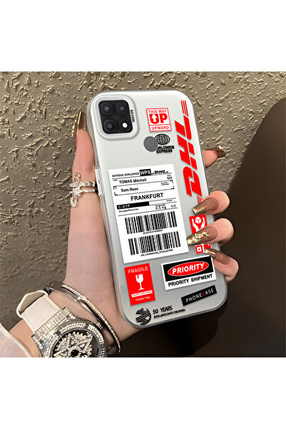 Hontinga حافظة هاتف OPPO A15 متوافقة مع الحافة السيليكونية الصلبة والمضادة لل...