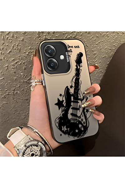 Hontinga حافظة هاتف OPPO A3 5G متوافقة مع الحواف السيليكونية الصلبة والمضادة ...