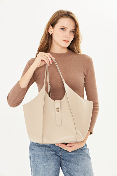 GIG Leather Yavru Bag Piece Lock Detailed Premium Quality Large Size (30X40) ...