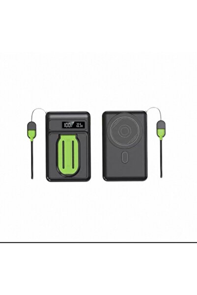 WIRELESS Ασύρματο Power Bank 10000 mAh με μαγνητική φόρτιση, γρήγορη φόρτιση ...