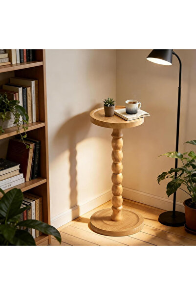 lifeeasy Light Wood Double Tray Magazine Rack - Pedestal Newspaper Stand for ...