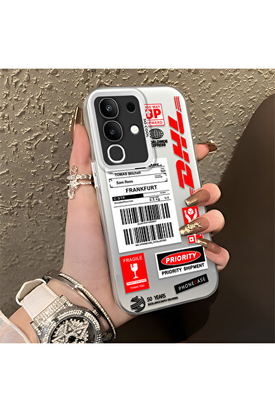 Hontinga حافظة هاتف Vivo Y29 متوافقة مع الحافة السيليكونية الصلبة والمضادة لل...