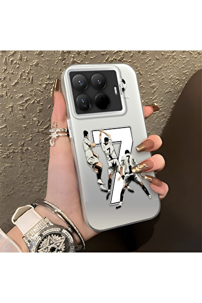 Hontinga حافظة هاتف 15T Pro متوافقة مع الحواف السيليكونية الصلبة والمضادة للس...