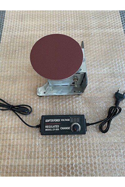 GBA 125mm Çaplı Disk Zımpara Makinesi Makas Bileme Ahşap Plastik Metal Taş To...