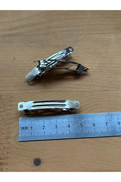 EGOMİ Metal Automatic Clasp Clip – Spring-Loaded Latch Apparatus for Hair Cli...