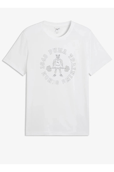 Puma Γραφικό T-Shirt 2 Ανδρικό T-Shirt Λευκό 52853102