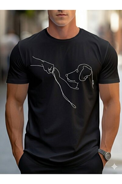 PERISENSE تي شيرت قطني ممشط كبير الحجم 100% قطن - تي شيرت صيفي مريح وفضفاض مط...