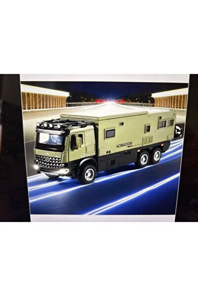 Alloy Models شاحنة كارافان مرسيدس موديل 23 سم مع صوت وضوء