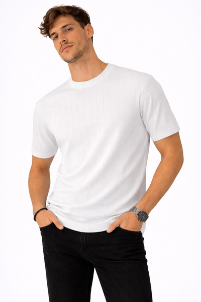 loisswear Crew Neck Knitted T-Shirt