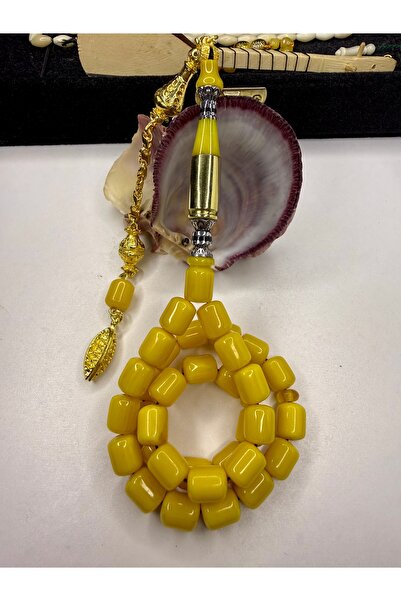 İskenderun Tesbihcilik Handmade Nakkaş İmame Heavy Duty Model with Tasseled B...