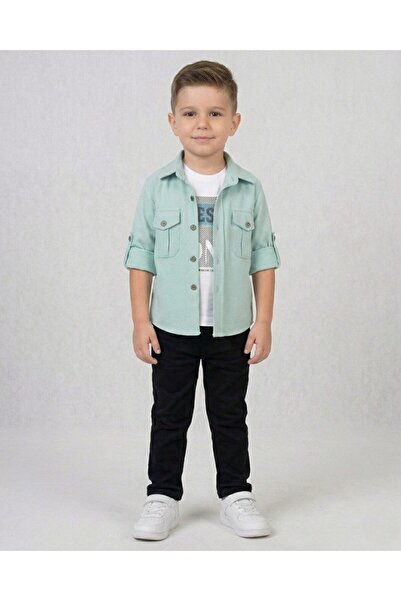 Ege Bebek Хлопчачий оксфордський сорочка, футболка та лляні штани, 2-9 років,...