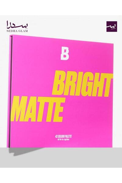 sedra glam Beauty Bay Bright Matte Eyeshadow Palette, 42 Colors