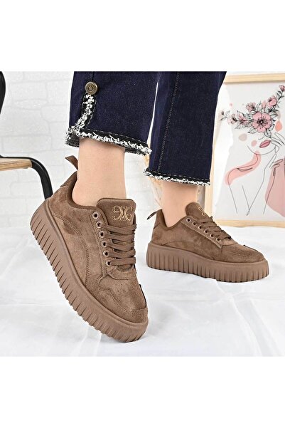 Tmall Pantofi sport pentru femei, - Piele, D1483, Maro