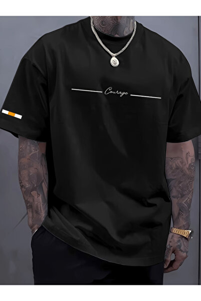 gencerco Μπλουζάκι Μπέι Κιούρτζ με τύπωμα Πρέμιουμ oversized