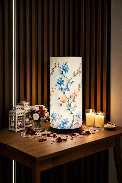 OMATEK SMART TECHNOLOGIES 🌸   Flower and Butterfly Patterned Led Table Lamp ...