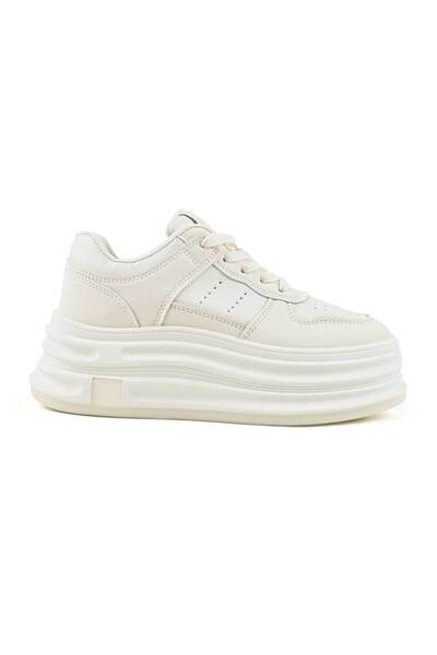 Tmall Women's Sports Shoes, -Leather, D1485, Beige