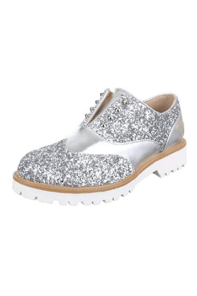 DLY Fly fox shoes silver color