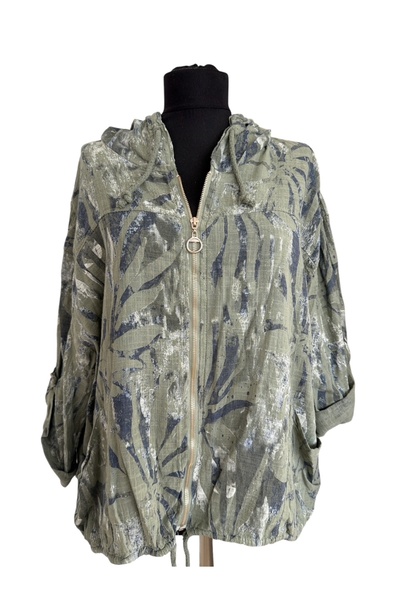 PHUTİ COLLECTION 100% Cotton Patterned Jacket