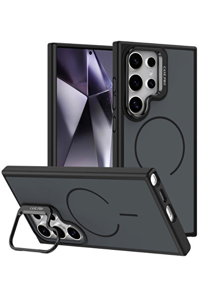 Rivor حافظة متوافقة مع هاتف Galaxy S23 Ultra مع حامل للكاميرا، غطاء حماية فاخ...