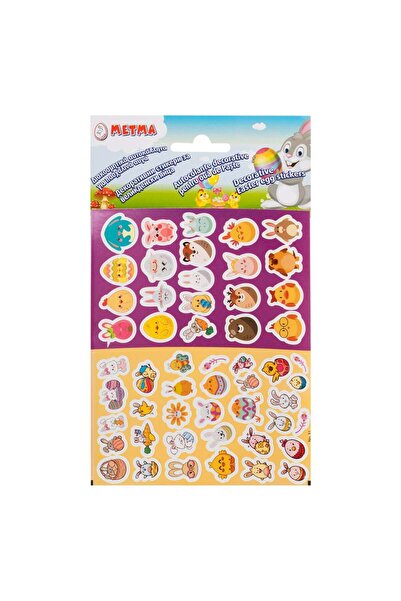 OEM Abtibilduri Decorative cu Model Animale pentru Oua de Paste - 53buc