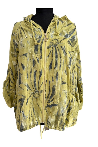 PHUTİ COLLECTION 100% Cotton Patterned Jacket