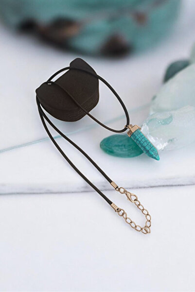 devritarz Turquoise Stone Healing Natural Stone Necklace Design