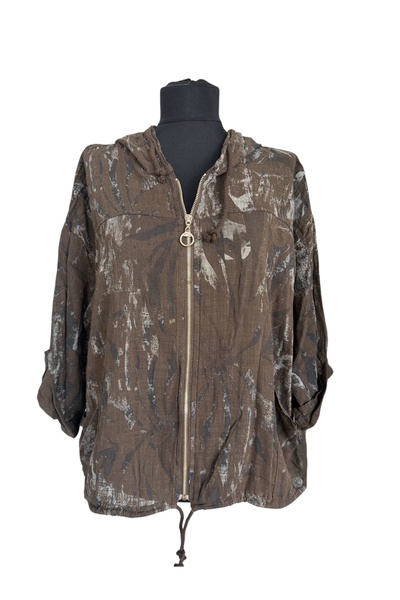 PHUTİ COLLECTION 100% Cotton Patterned Jacket