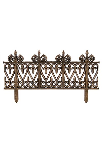 CXN Gard din plastic bronz 62x35cm - 5 bucăți