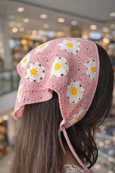 EMKSHOP Με σχέδιο Πλεκτή Μπαντάνα