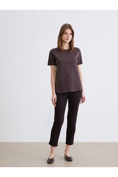 LC Waikiki High Waist Paperbag Women's Jean Pants