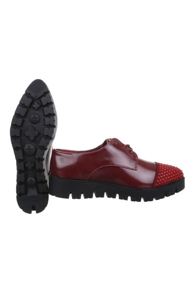 DLY Comer Collection shoes, garnet color,