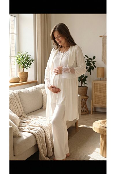 Lohussa New Season Ecru Shawl Collar Lace Piece Summer Special Design 100% Co...