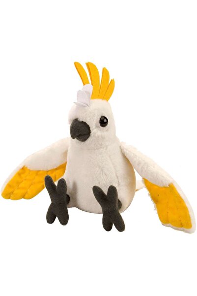 Wild Republic Papagal Cockatoo Umbrelă Albă - Jucărie de Pluș 20 cm