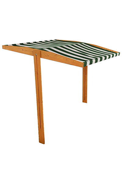 Babymix Copertină pentru nisip pentru copii din lemn Baby Mix 120x120 cm verd...