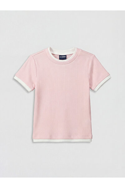 LC Waikiki Peak New Season Crew Neck Girls' T-Shirt