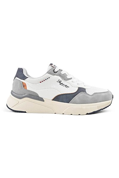 Tmall Men's sports shoes, with mesh inserts, B4063. White