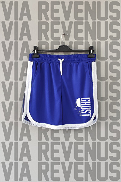 Vordevia Ghost Printed Piped Detail Custom Jersey Training Shorts