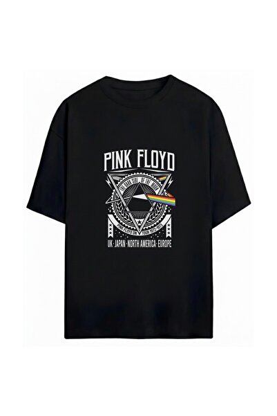 SVART WEAR Pink Floyd Printed Unisex Oversized 100% Cotton Pack T-Shirt