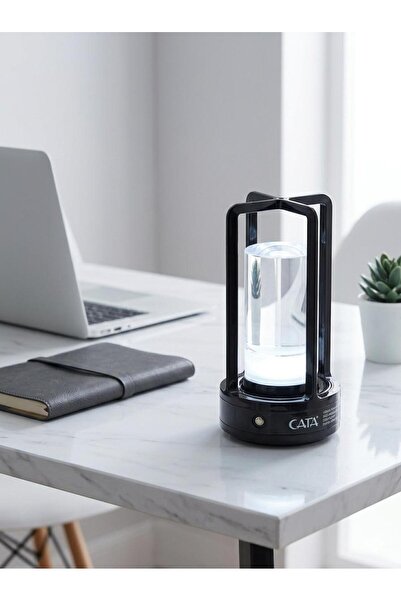 ASYAHOMETECH CATA CT-8439 Vegas Şarjlı Masa Lambası-3 Renk Işık/Dokunmatik YA...